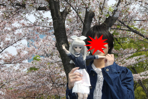 大阪城公園花見 021-2