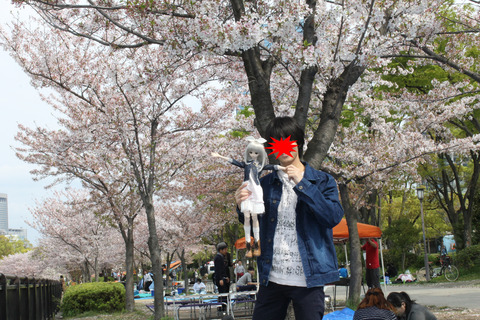 大阪城公園花見 024-2