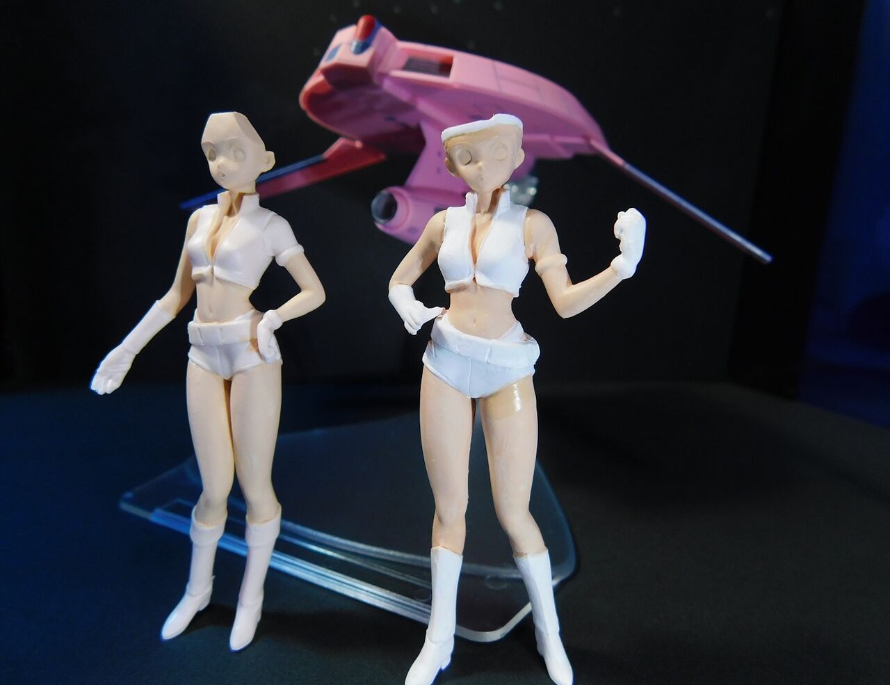 絶版レア　イベント限定品　ダーティーペア　ラブリーエンジェル原型製作：湊川あまは プラモデル 「ダーティーペア」 ～その4～ : フィギュアとDollの狭間で