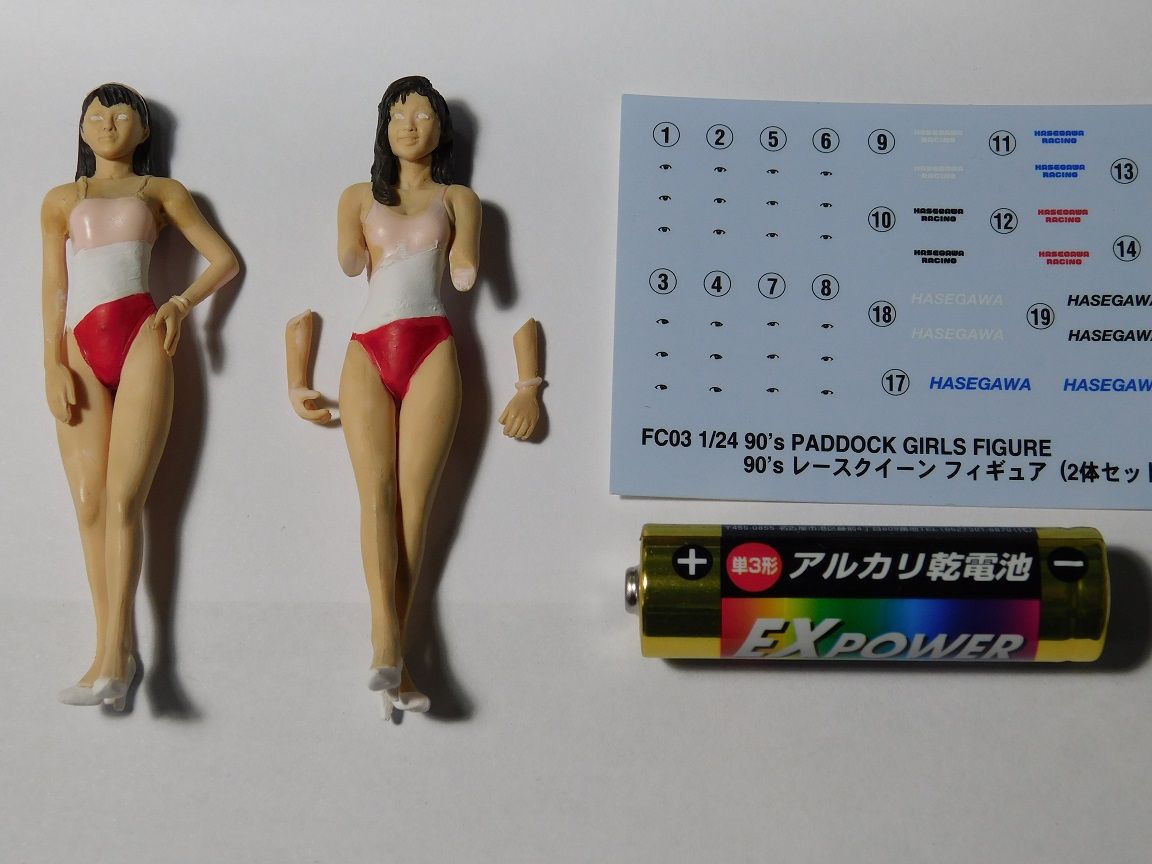 レースクイーン90 ｓ 塗装中 フィギュアとdollの狭間で