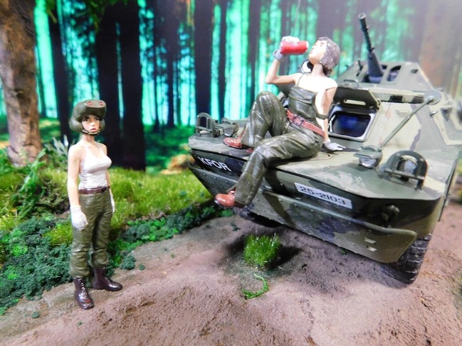 BRDM-2森林の休憩3