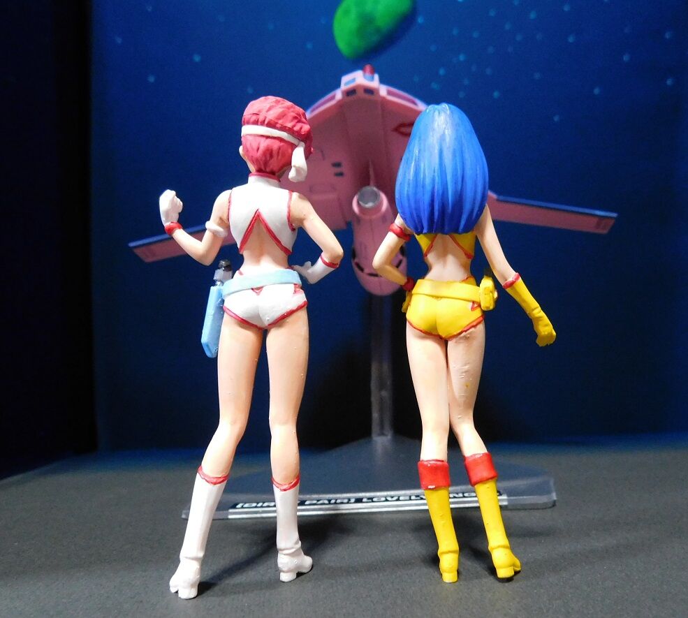プラモデル 「ダーティーペア」 ～その5～完成！ : フィギュアと