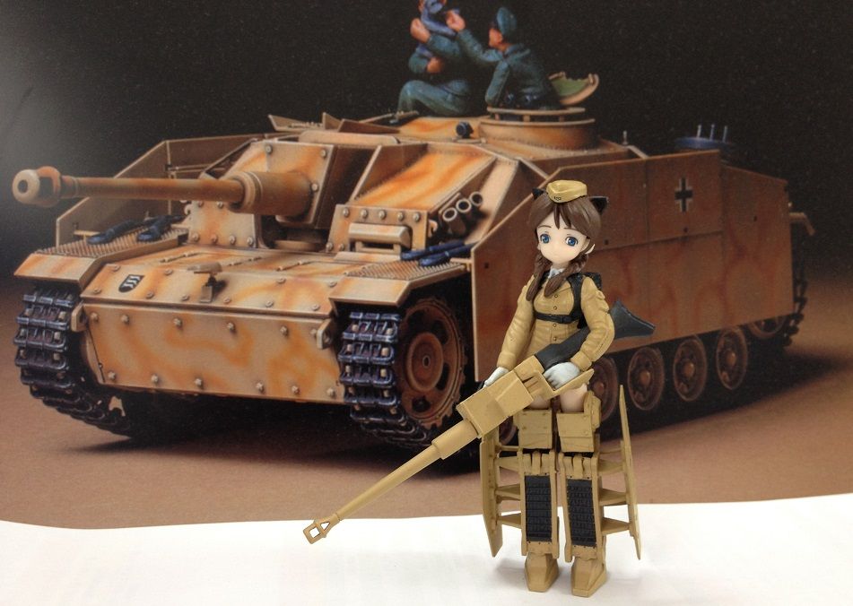 メカ娘 チハ フィギュアとdollの狭間で