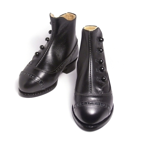 ドール靴 オーダーメイド 「ヴィクトリアン ボタンブーツ」 ― 人形作家