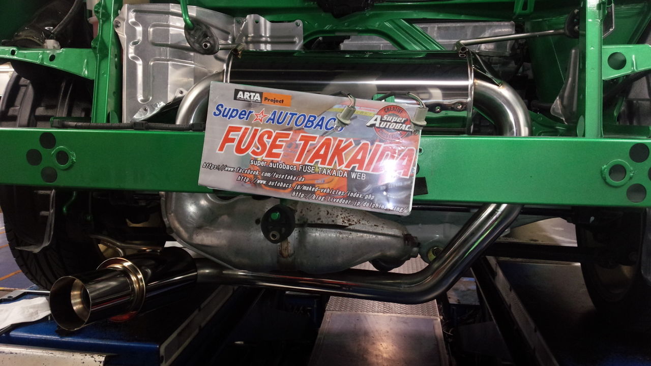 Mr Sマフラー交換 スーパーオートバックス布施高井田 新チューナーのつぶやき