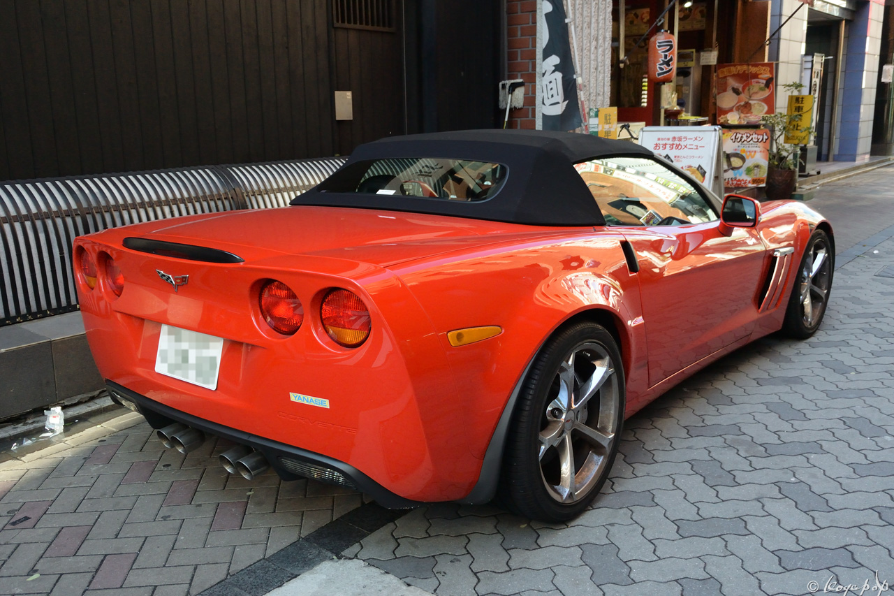 赤坂みすじ通りのシボレー コルベット 02 Koyapop S Library Beautiful Cars 1