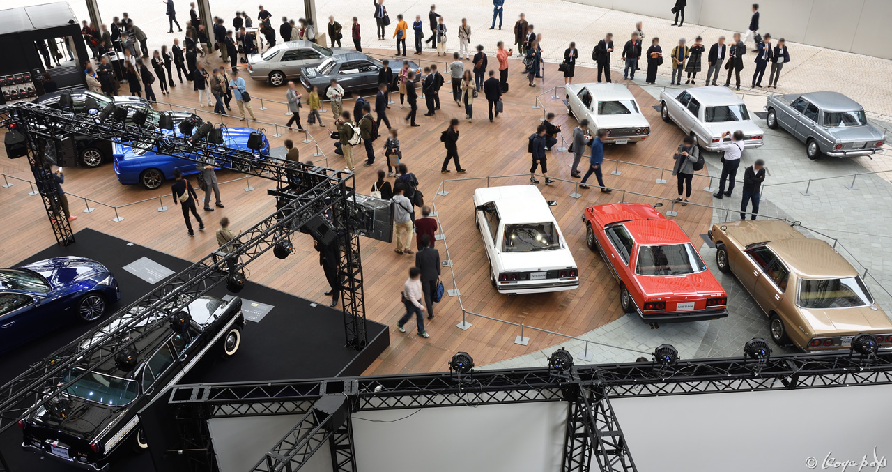 六本木ヒルズに展示された歴代のニッサン スカイライン Koyapop S Library Beautiful Cars 1