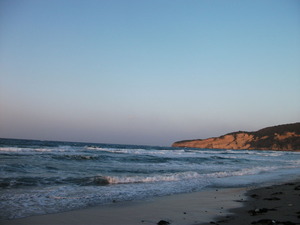 beach and rock