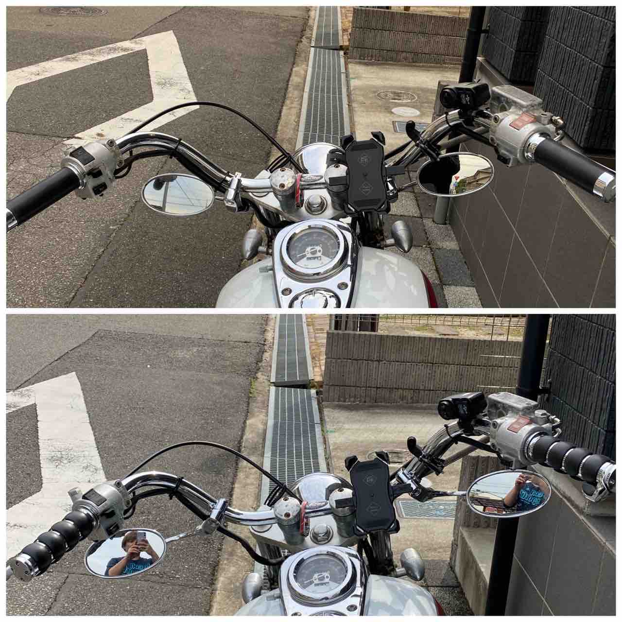 Vtwinマグナ マグナ250 グリップ交換 さまよえる 優のつぶやき