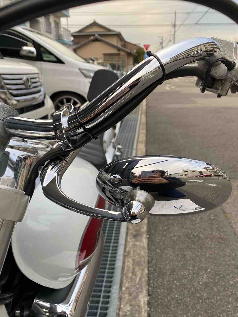 Vtwinマグナ マグナ250 アンダーミラー化 さまよえる 優のつぶやき