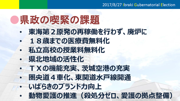 知事選の視点