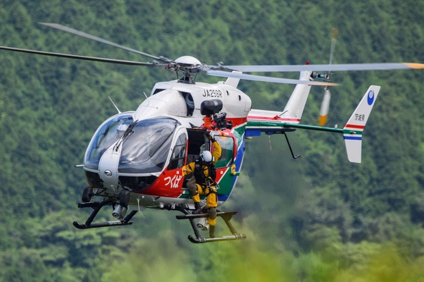 茨城県防災航空隊のfacebookより