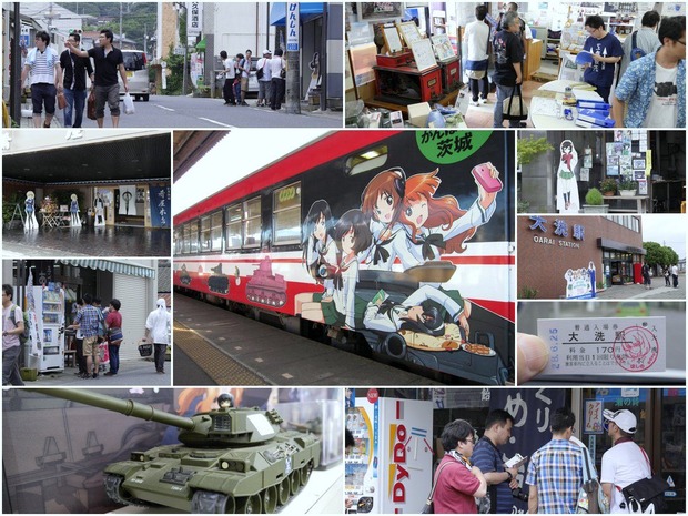 ガルパンの聖地・大洗