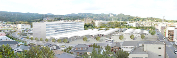 日立市役所新庁舎のイメージ