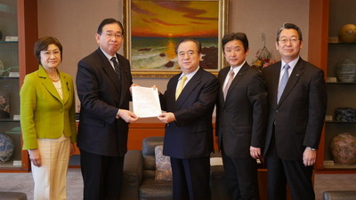 橋本昌県知事要望<農業者支援>