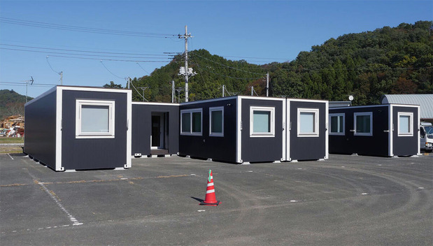 常陸大宮市の仮設住宅