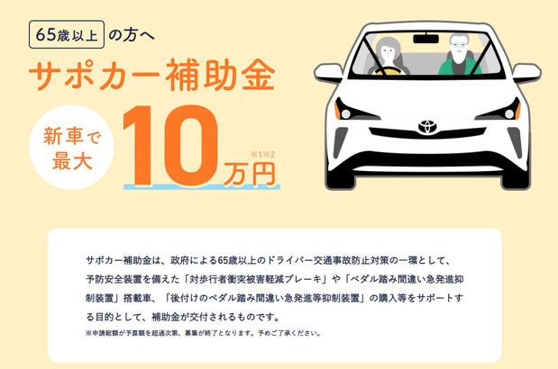サポカー補助