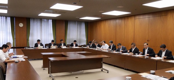 大阪市役所でのヒアリング