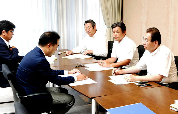 公明党への内示会