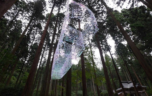 御岩神社<県北芸術祭の作品>