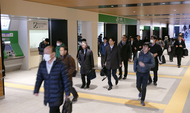 大甕駅東西自由通路