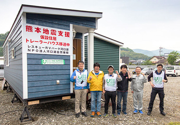 トレーラーハウス事務所の相談支援専門員のみなさん