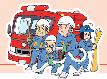 消防団のイメージ