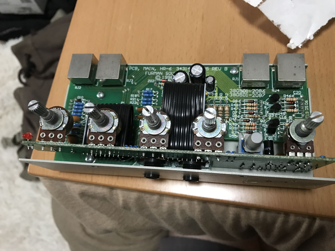 FURMAN hr-6 ガリのリペア : ドメのギターリペアブログ