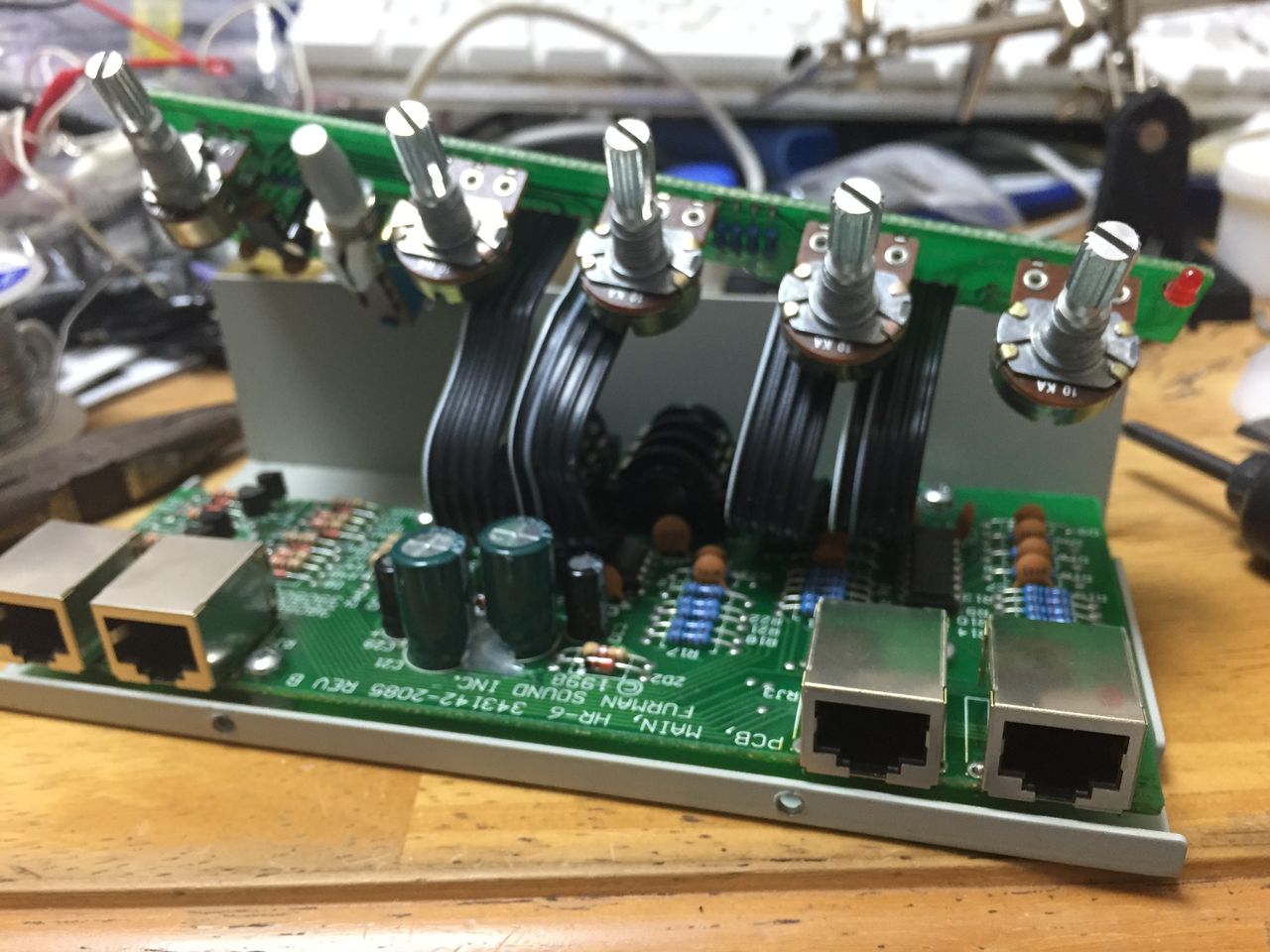 FURMAN HR-6 キューボックス FURMANのキューボックスのリペア : ドメのギターリペアブログ