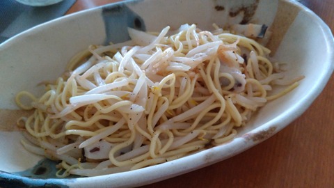 塩麹 やきそば