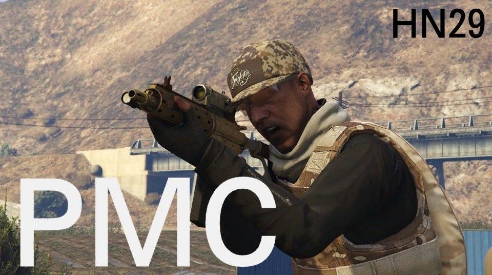 Pmc とは Gtav コーディネート紹介 Vol 3 Pmc風服装 Men S ゲームとサバゲと体脂肪