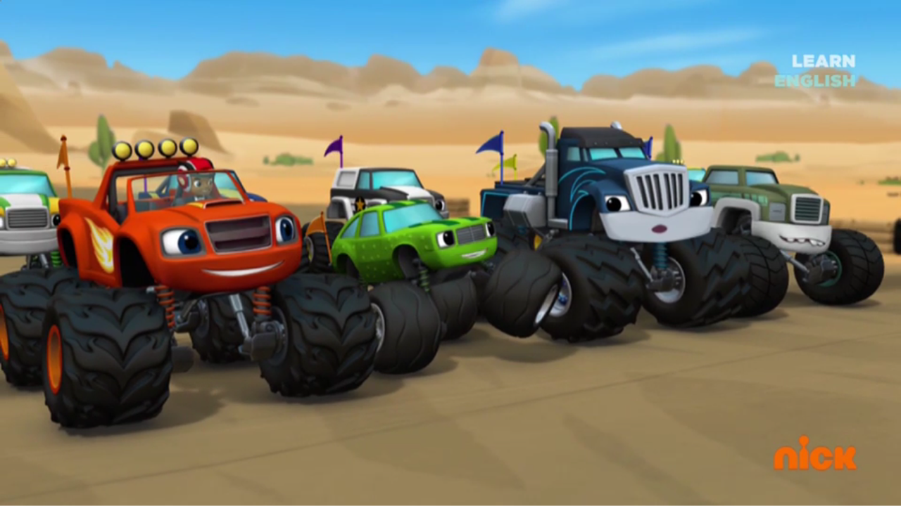 it's blaze and the monster machines