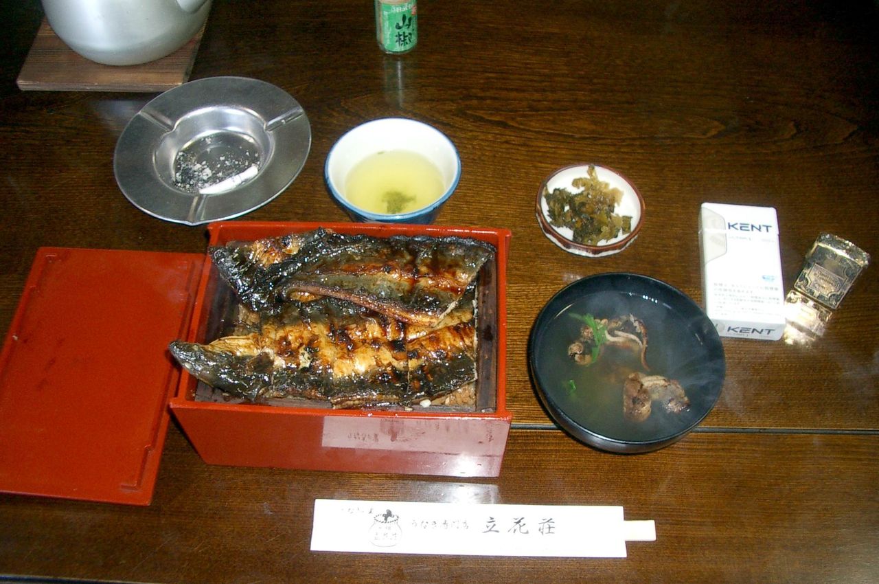鰻の蒸篭蒸し うなぎのせいろむし 立花荘 福岡県うきは市吉井町 呑弾庵 どんびきあん