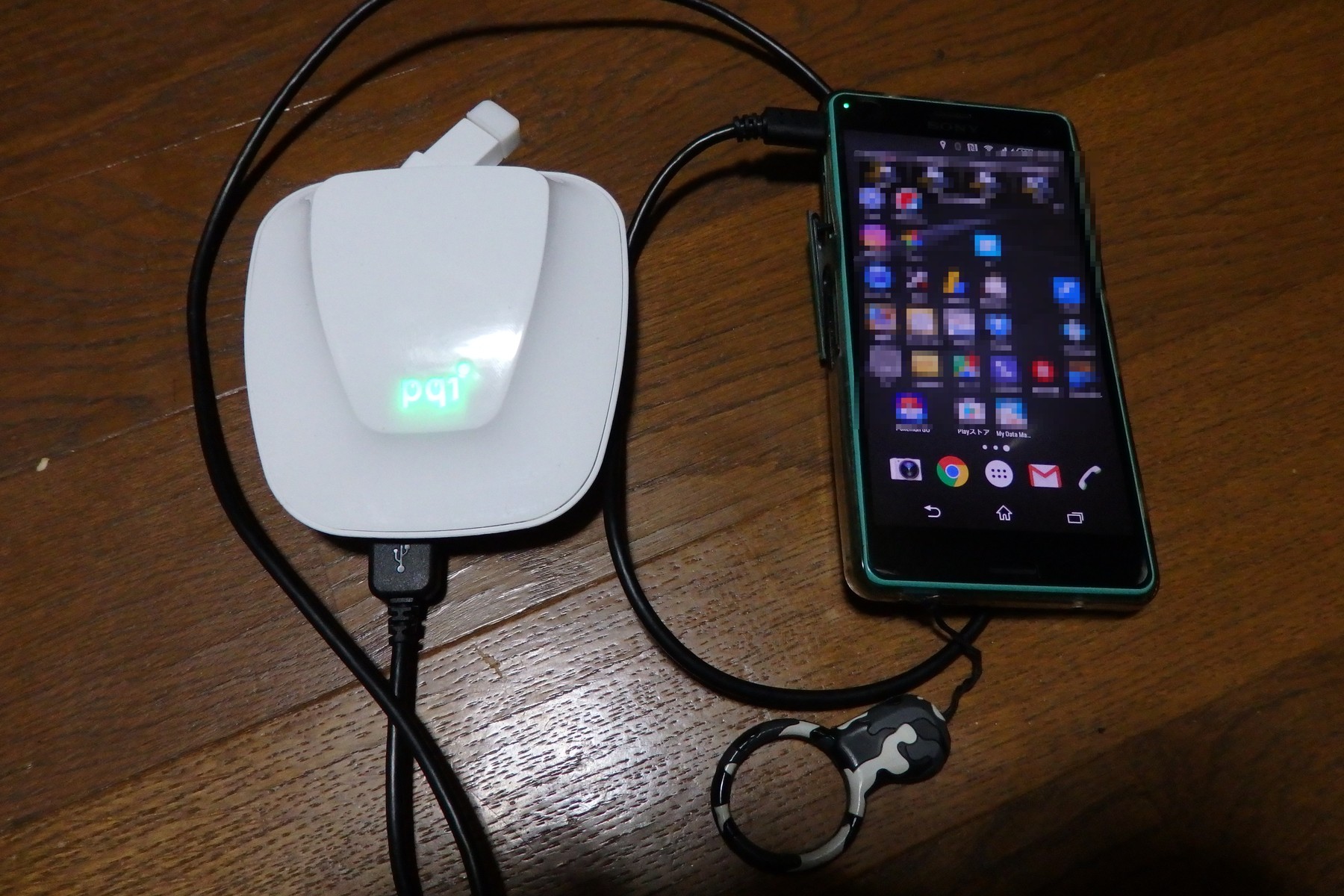 モバイルバッテリーで充電しながらポケモンgoをプレイする とりあえず モバイルバッテリーで充電しながらポケモンgoをプレイする とりあえず