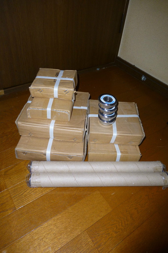 注文したダンベルが届きました とりあえず 注文したダンベルが届きました とりあえず