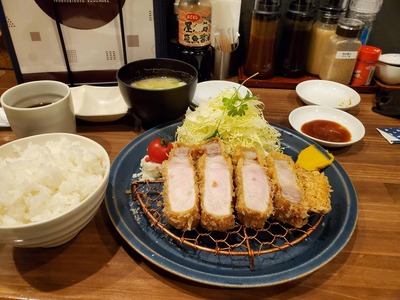 4000円のとんかつ