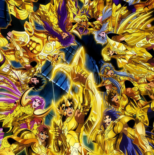 黄金聖闘士に関連する画像