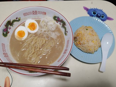 天下一品のチャーハン定食