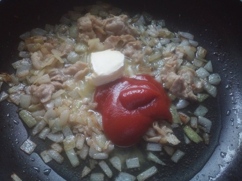 オムライスの作り方5