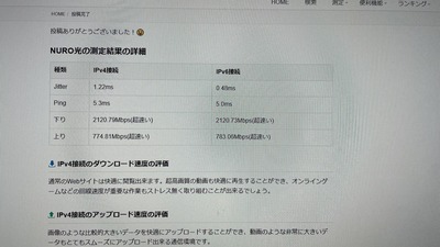 プロバイダnuro光