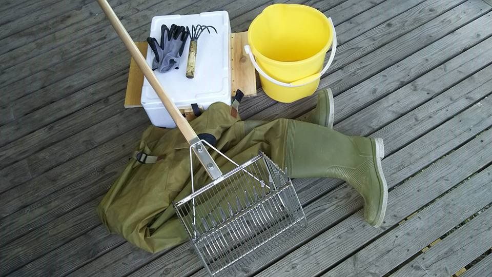 名取川のしじみ採り 漁師をめざし どんづまり温泉