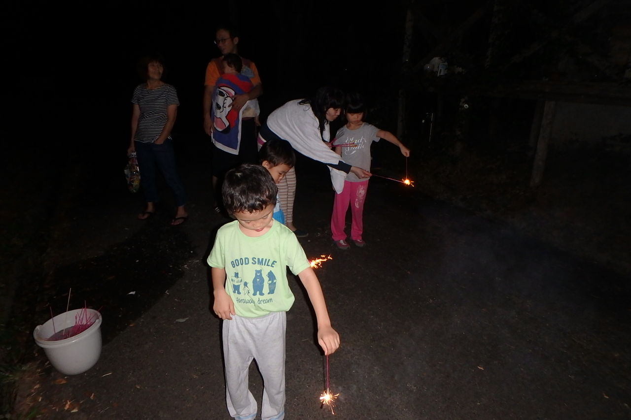 花火 大騒動の一夜 国定公園 内風呂 どんづまり温泉