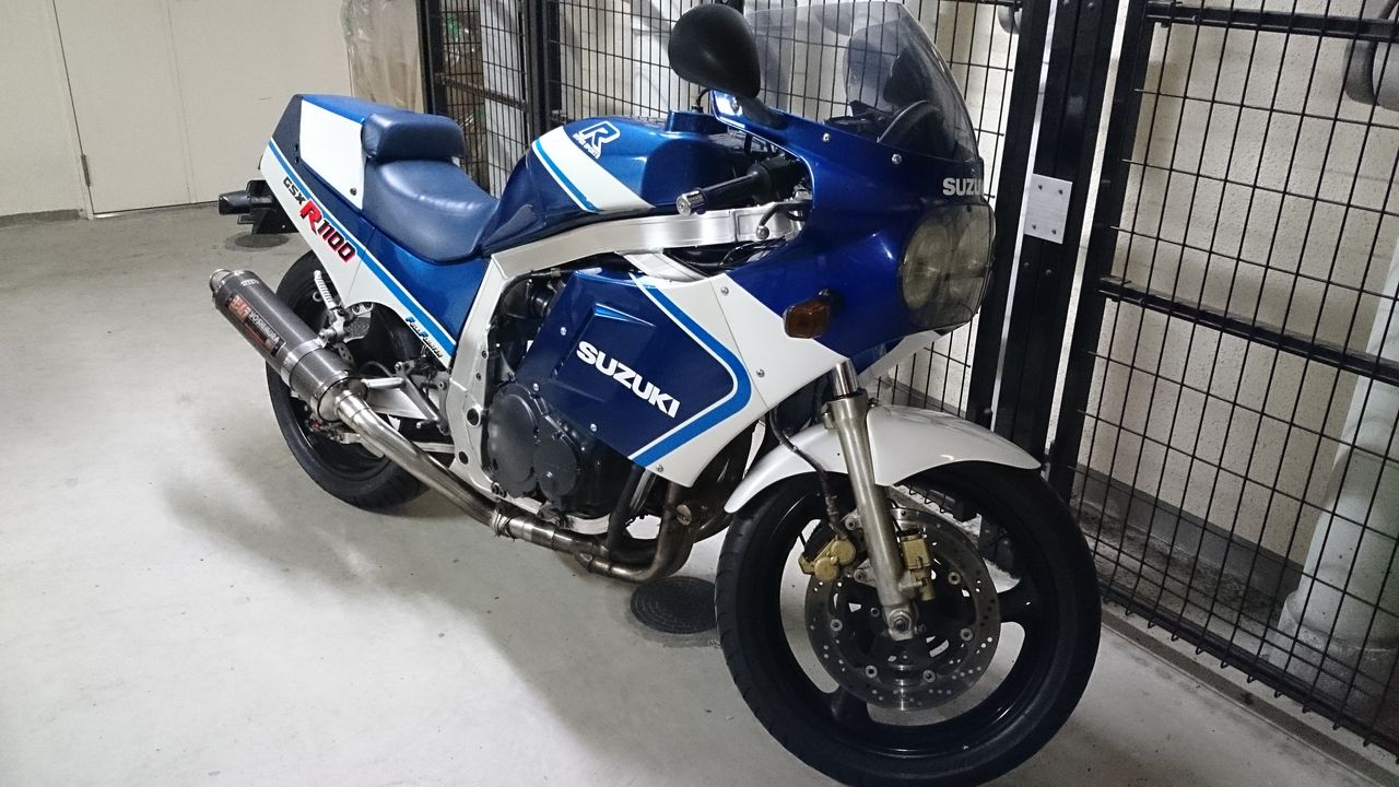 今のgsxr1100( ^-^)ノ∠※。.:*:・