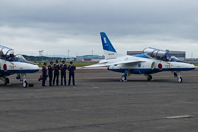 ブルーインパルス〝725号機〟引退に思う : 北の国カラー🌿北海道えべつ