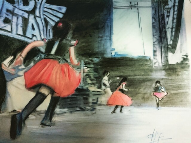 イラストギャラリー Babymetal 北の国カラー 北海道えべつ 単身赴任暮らし日記