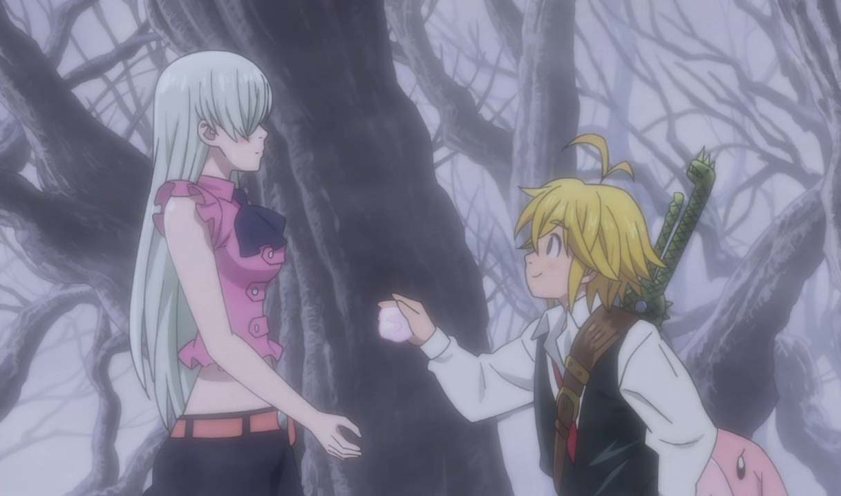 第054話 今週のいけないメリオダス様w それでもアニメは美しい 知命の俯瞰