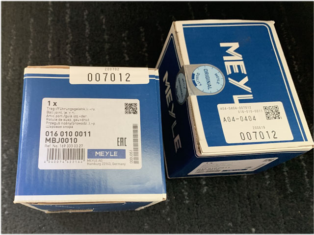 B0 W245 のフロント足回りからの異音 ゴトゴト Classic Imported Vehicle Story