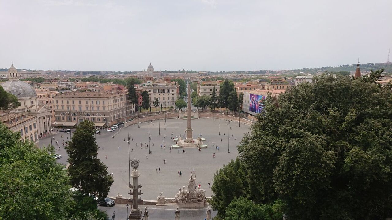 永遠の 花の 水の そして芸術の都を巡る旅28 ローマ観光２ サンタアンジェロ橋 ポポロ広場 ナポリピッツァ Dora S Funny Life 楽しい旅とグルメな話 他