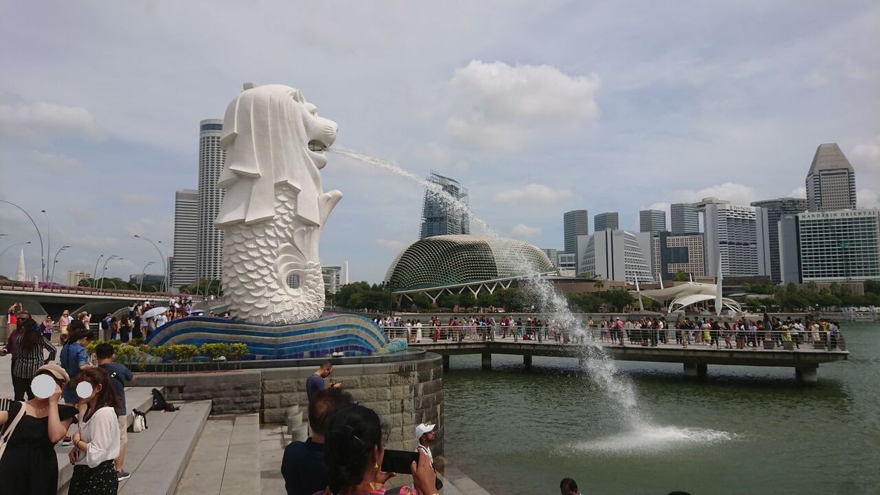シンガポール旅行16 市内観光5 ガッカリなのに大人気 世界三大がっかり観光地 マーライオン Dora S Funny Life 楽しい旅とグルメな話 他