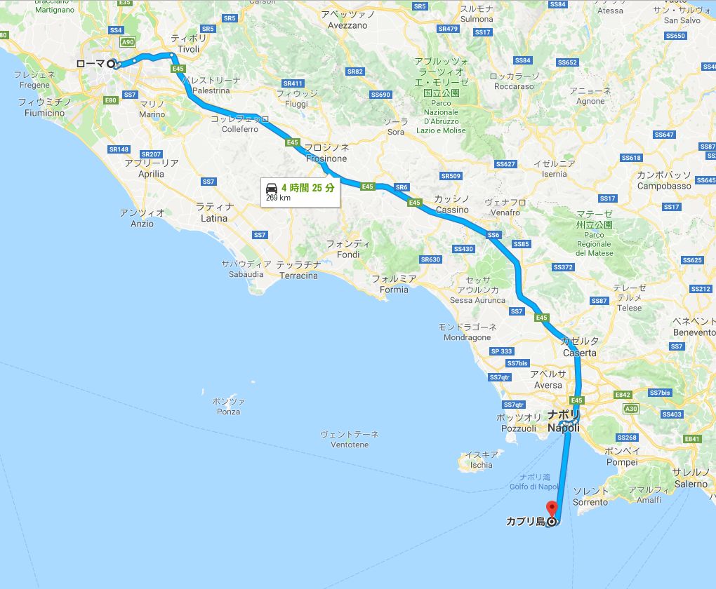 格安イタリアツアー旅行25 ローマからナポリを経由し カプリ島へ向かう Dora S Funny Life 楽しい旅とグルメな話 他